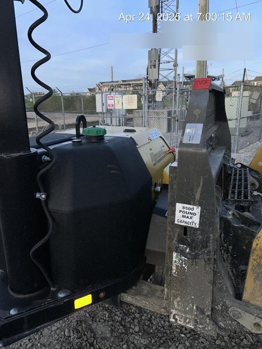 2022 Allmand NLV3GR (4) LED Light Fixture 350W, 23' Vertical Mast, 3kW Prime, Towable, Deep Sea L401, Leveling Jacks, Yanmar T4F 5.8hp