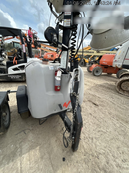 2018 Wacker Neuson LTV6L-MH Wacker Neuson LTV6L Mobile Light Tower w/Fuel Level Sensor Installed