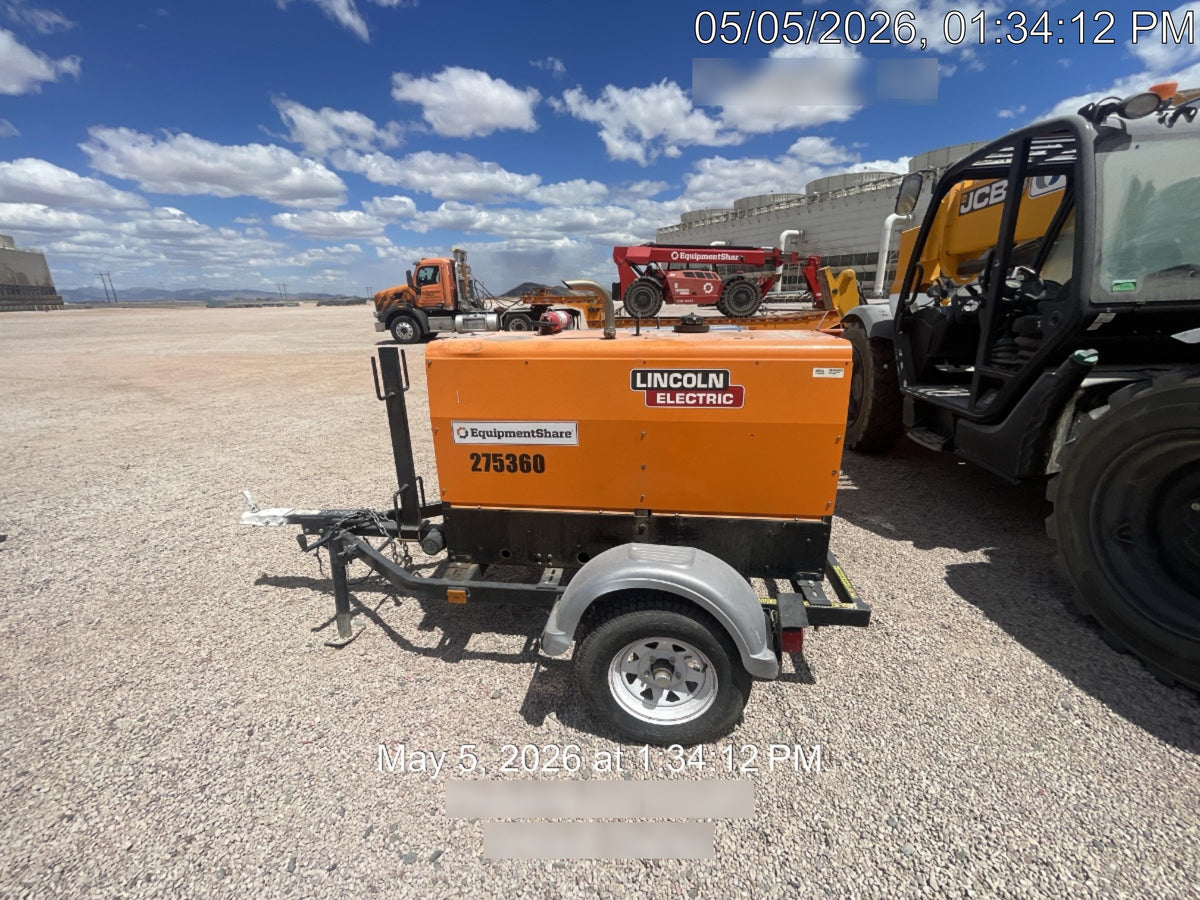 2022 Lincoln Electric LE400 Kubota V1505, Trlr, Cable Rack, Light Kit, ES Decals, T3