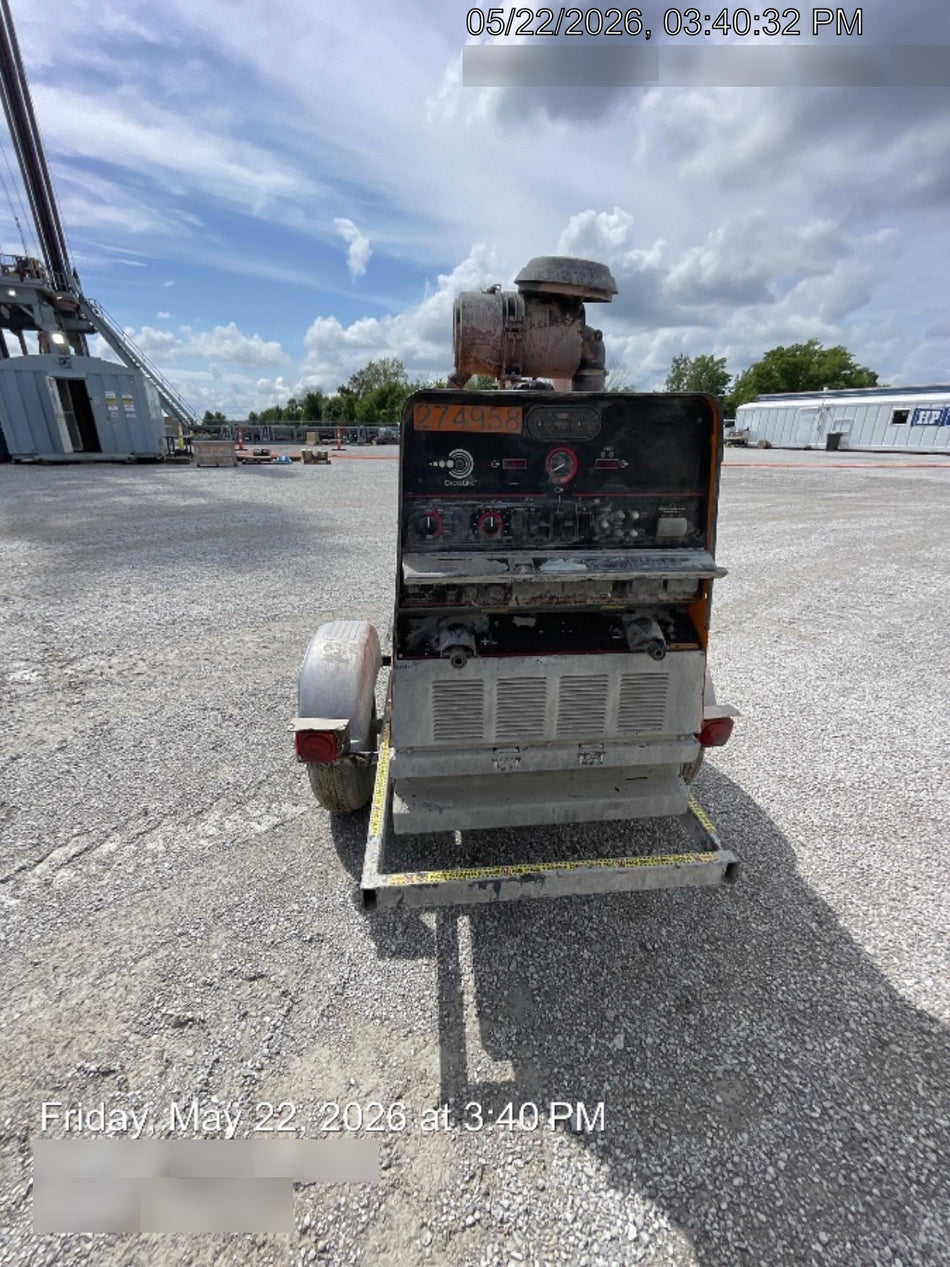 2022 Lincoln Electric Vantage 549X Crosslink Technology, Trailer Mounted, ES Decals, T3