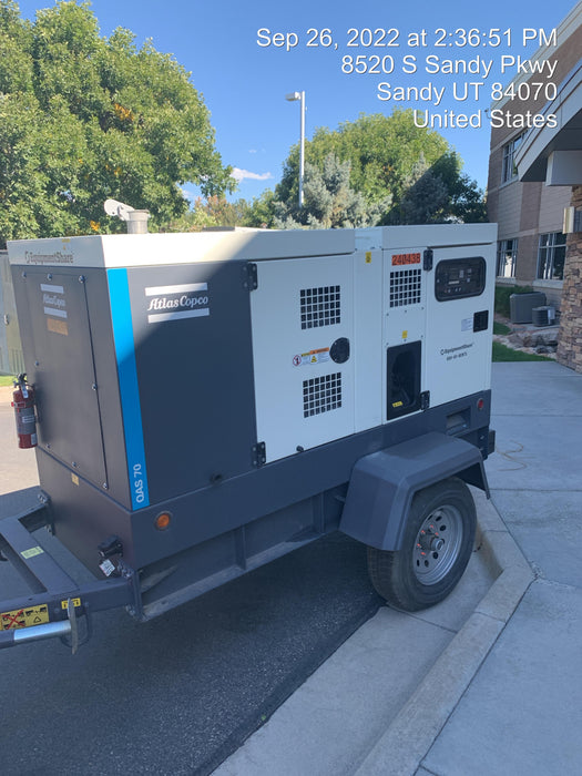 2022 ATLAS COPCO QAS 70