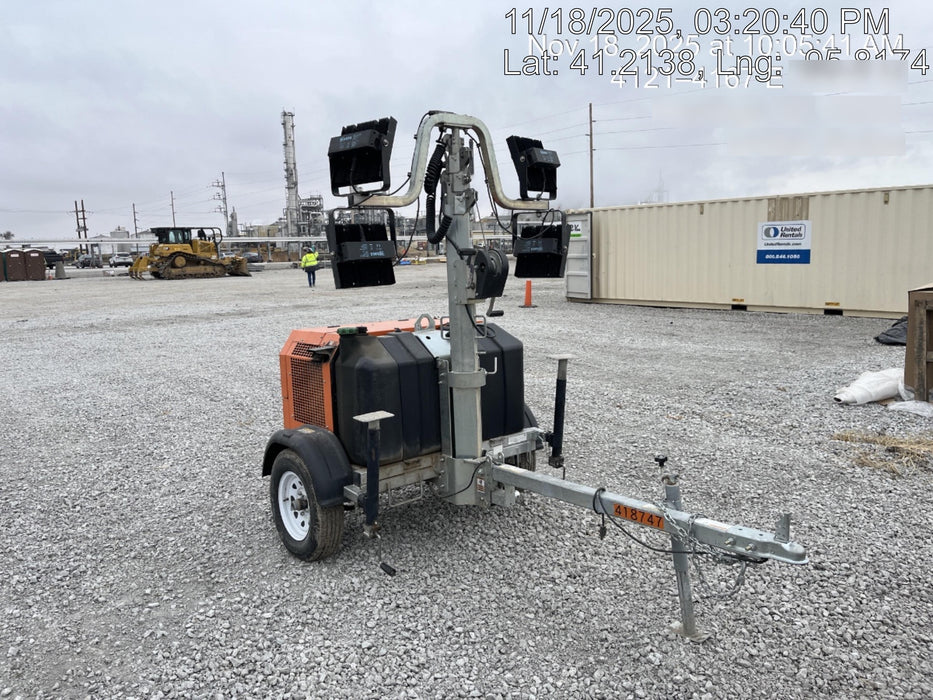 2024 Wanco WLTT-4MM4K Diesel, Deep Sea Controller, Shore Power Plug, Auto Start, (4) 350W LED Floodlights, 4kW Generator, 60 Gal Fuel Tank, 2" Ball, T3