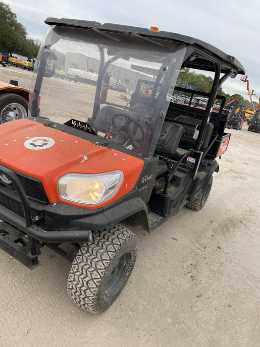 2022 Kubota RTV-X1140W-H Plastic Canopy, Windshield Acrylic Clear, LED Strobe Light, Wire Harness Kit, Back up Alarm
