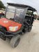 2022 Kubota RTV-X1140W-H Plastic Canopy, Windshield Acrylic Clear, LED Strobe Light, Wire Harness Kit, Back up Alarm