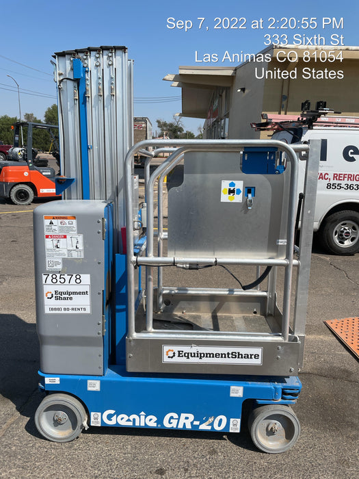 2020 GENIE GR-20