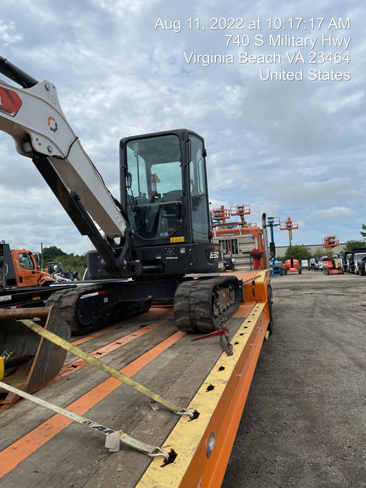 2022 Bobcat E50 Cab/Heat/Air, Rubber Tracks, Manual QC, Hydraulic Thumb