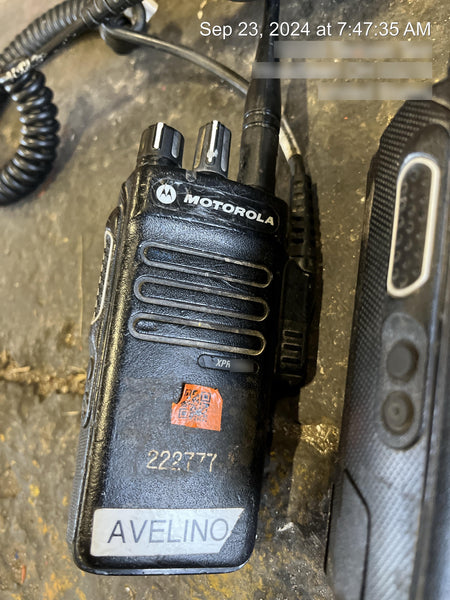 2022 MOTOROLA XPR3300E