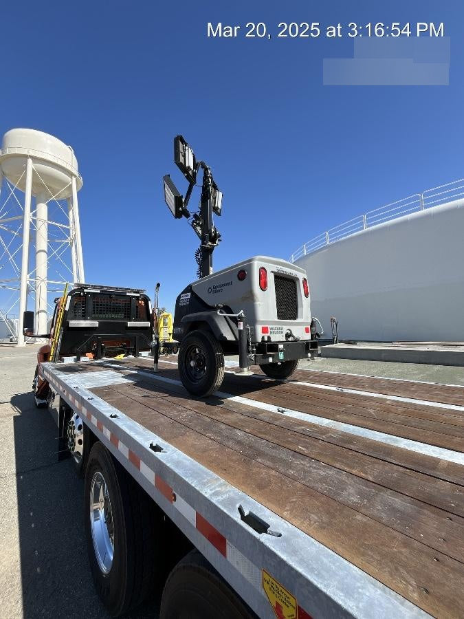 2024 Wacker Neuson LTT4 Diesel, Kohler KDW702, Deep Sea Controller, Auto Start, LED 320W, Bypass Outlet, T3