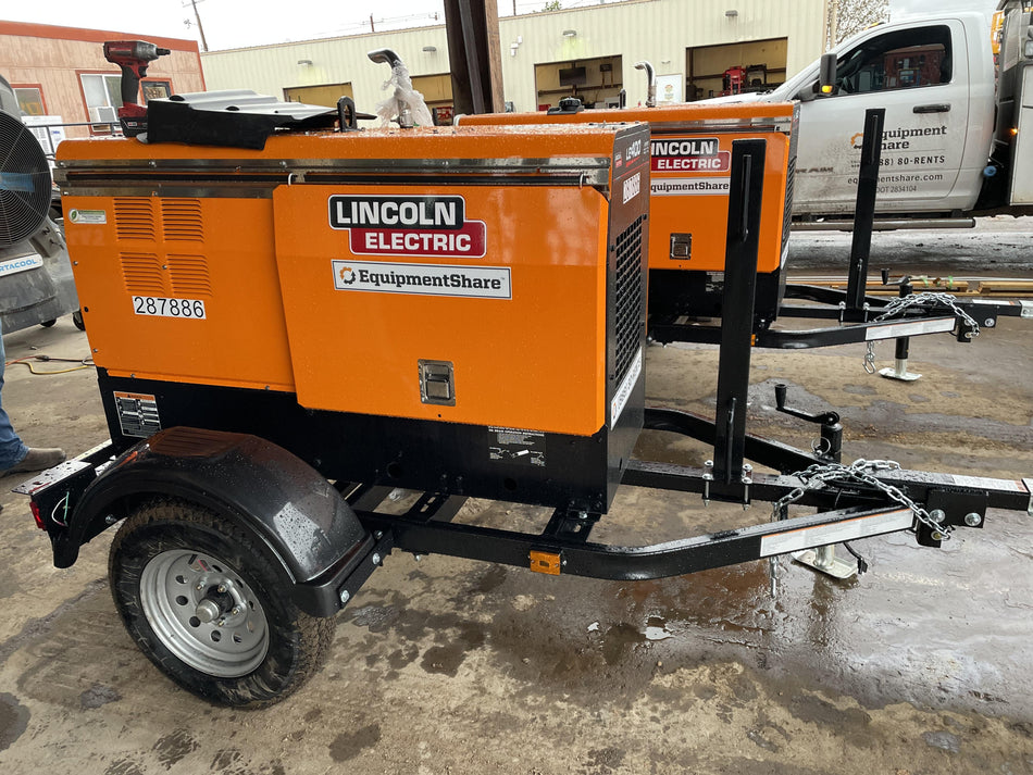 2023 Lincoln Electric LE400 Kubota V1505, Trlr, Cable Rack, Light Kit, ES Decals, T3