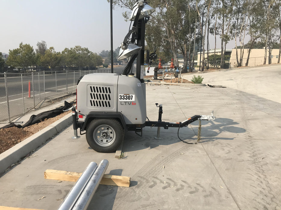 2019 Wacker Neuson LTV6L-MH Wacker Neuson LTV6L Mobile Light Tower w/Fuel Level Sensor Installed