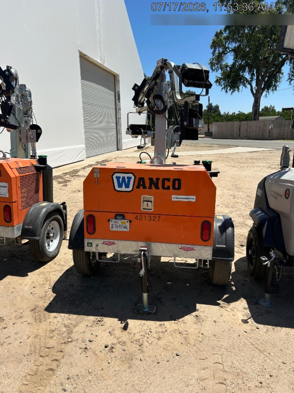2024 Wanco WLTT-4MM4K Diesel, Deep Sea Controller, Shore Power Plug, Auto Start, (4) 350W LED Floodlights, 4kW Generator, 60 Gal Fuel Tank, 2" Ball, T3