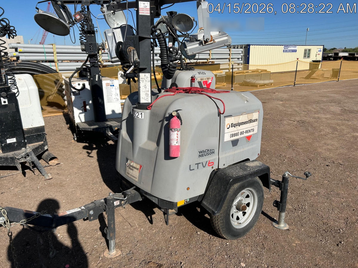 Wacker Neuson LTV6K LED Lighting 300W- Vertical Mast