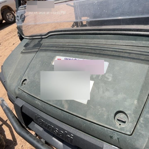 Kawasaki Mule PRO-DXT Movement Alarm, Beacon, Hard Top, ES Track Hardware