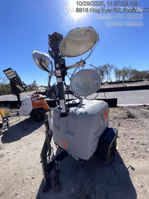 2019 Wacker Neuson LTV6L-MH Wacker Neuson LTV6L Mobile Light Tower w/Fuel Level Sensor Installed