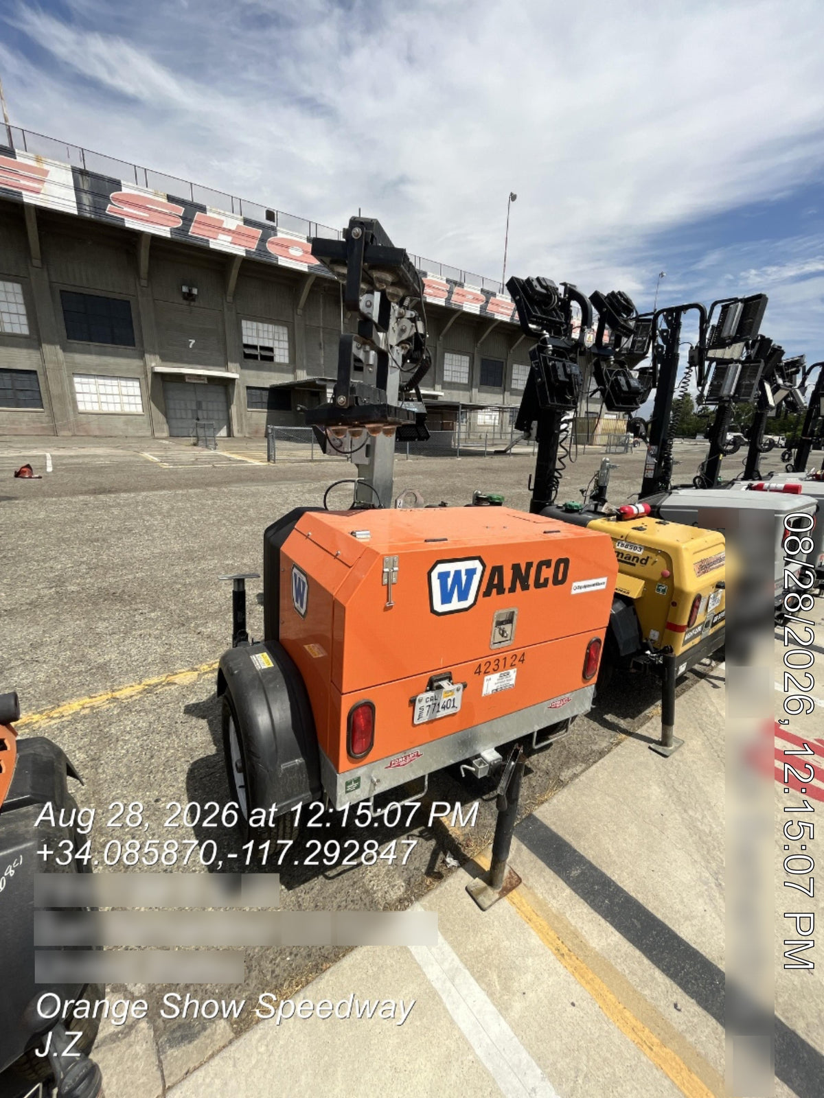 2024 Wanco WLTT-4MM4K Diesel, Deep Sea Controller, Shore Power Plug, Auto Start, (4) 350W LED Floodlights, 4kW Generator, 60 Gal Fuel Tank, 2" Ball, T3