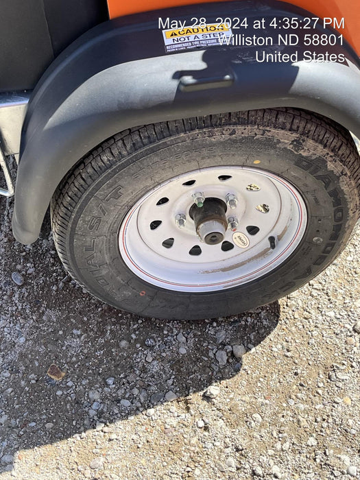 2024 Wanco WLTT-4MM4K Diesel, Deep Sea Controller, Shore Power Plug, Auto Start, (4) 350W LED Floodlights, 4kW Generator, 60 Gal Fuel Tank, 2" Ball, T3