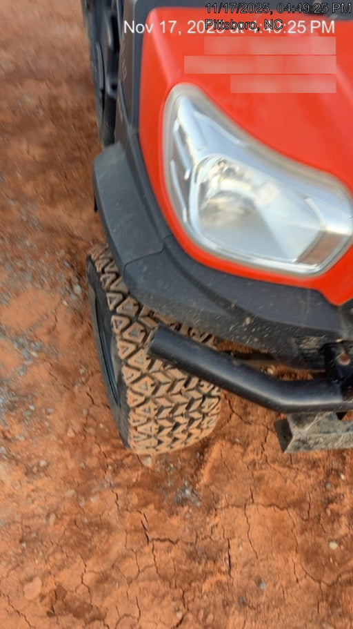 Kubota RTV-X1140W-H Plastic Canopy, Windshield Acrylic Clear, LED Strobe Light, Wire Harness Kit, Back up Alarm