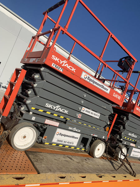 2021 Skyjack SJ4740 Hyd Drive, Sld NM Tires, DBcns, EST