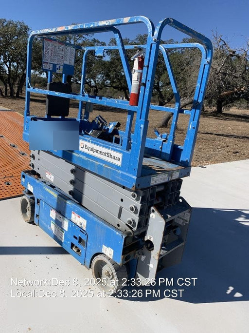 2019 Genie GS-1930 Fixed rails with chain Entry