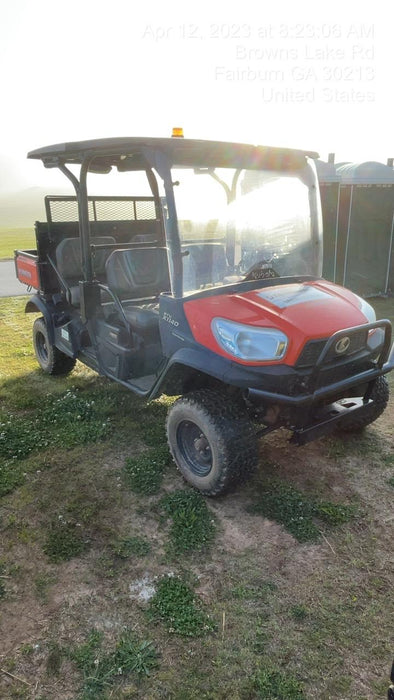 2020 Kubota RTV-X1140W-H 4WD, LED Strobe, Windshield Acrylic Clear, Plastic Canopy, Wire Harness Kit, Backup Alarm