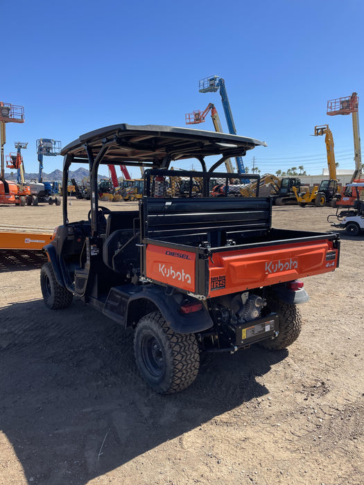 2022 Kubota RTV-X1140W-H Plastic Canopy, Windshield Acrylic Clear, LED Strobe Light, Wire Harness Kit, Back up Alarm