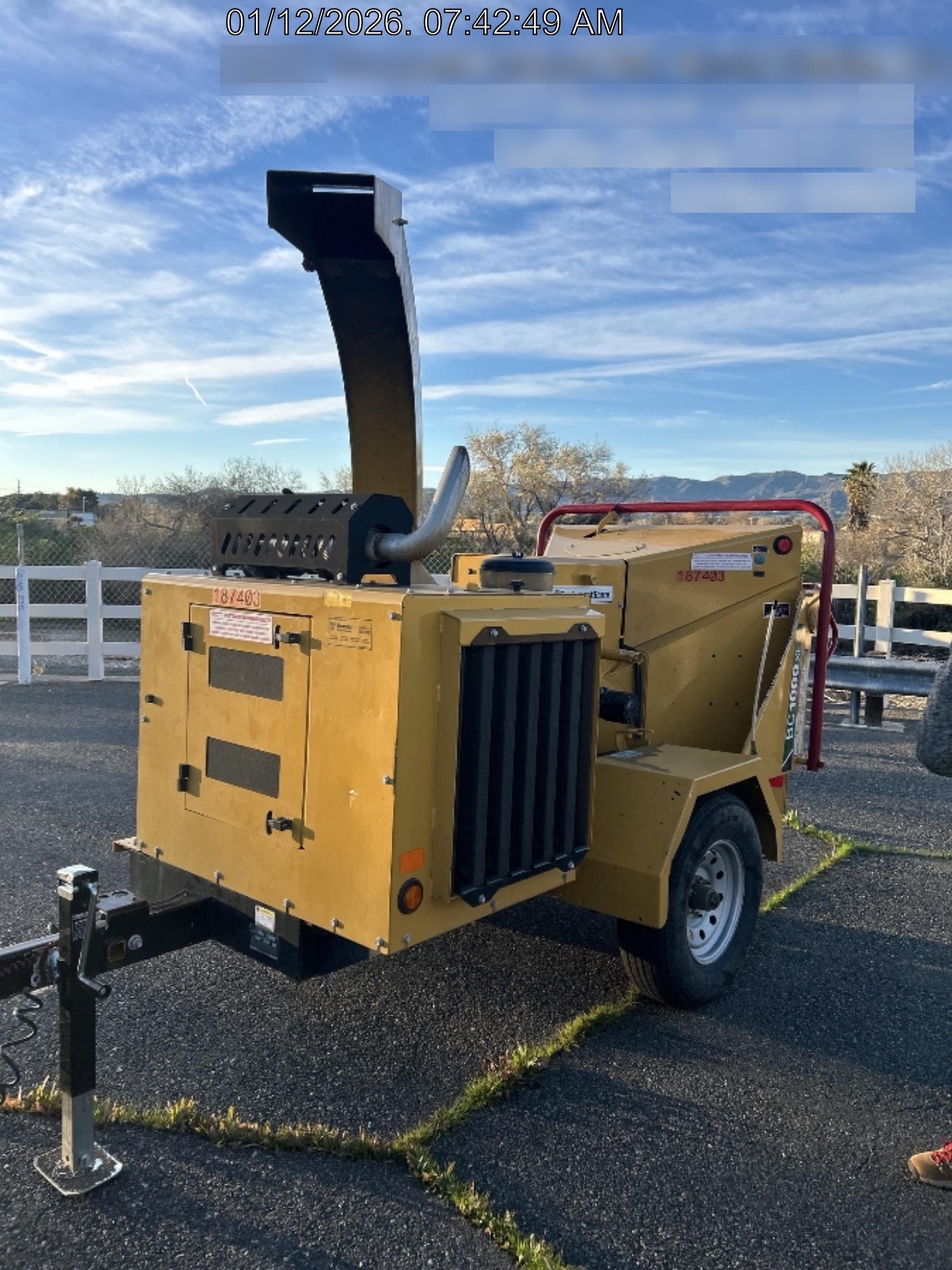 2021 VERMEER BC1000XL Diesel
