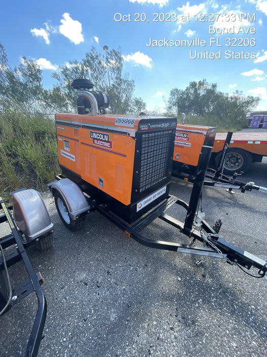 2022 Lincoln Electric Vantage 549X Crosslink Technology, Trailer Mounted, ES Decals, T3