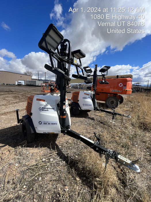 2023 Generac MLT2 Diesel, Flex Switch 120V Input, Powerzone Controller, (4) 320W LED Lights, 4kW Generator, 39.9 Gal Fuel Tank, 2" Ball, T3