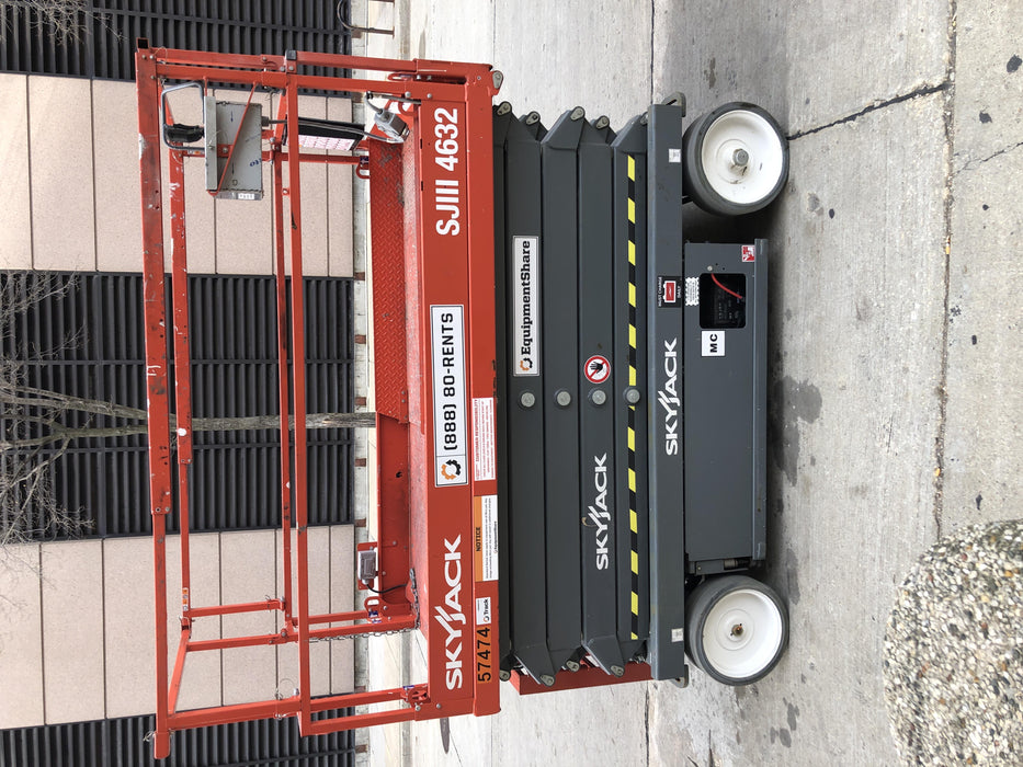 2018 Skyjack SJIII-4632 Standard Rental Specs