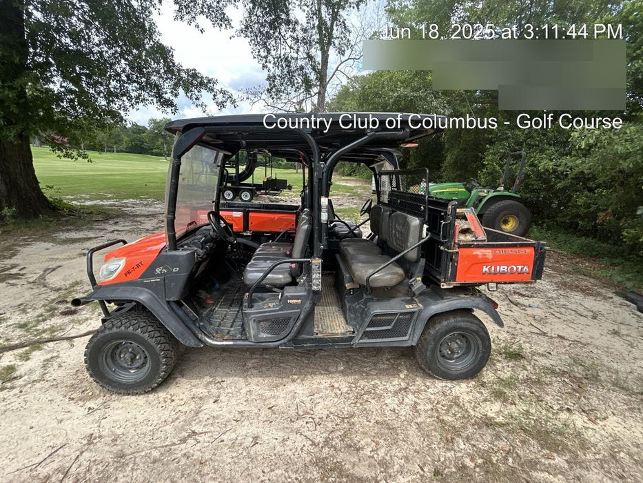 2020 Kubota RTV-X1140W-H 4WD, LED Strobe, Windshield Acrylic Clear, Plastic Canopy, Wire Harness Kit, Backup Alarm