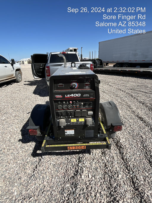 2024 Lincoln Electric LE400 Kubota V1505, Trlr, Cable Rack, Light Kit, ES Decals, T3