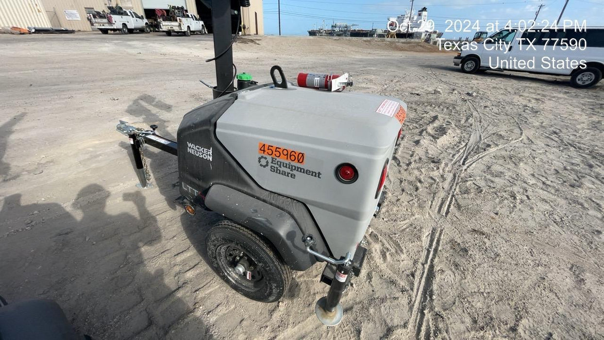 2024 Wacker Neuson LTT4 Diesel, Kohler KDW702, Deep Sea Controller, Auto Start, LED 320W, Bypass Outlet, T3