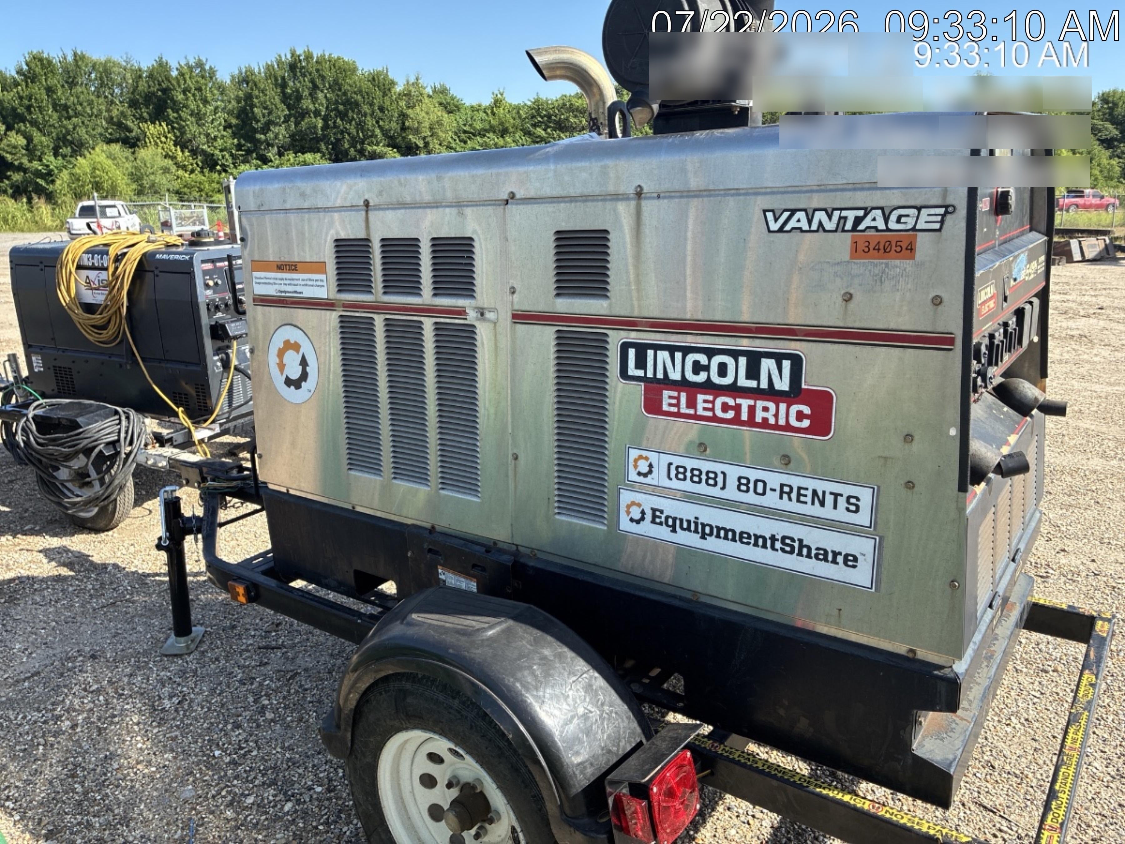 2021 Lincoln Electric Vantage 549X VANTAGE 549X READY PAK 3