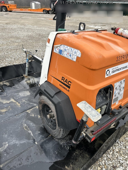 2023 Generac MLT2 Diesel, Flex Switch 120V Input, Powerzone Controller, (4) 320W LED Lights, 4kW Generator, 39.9 Gal Fuel Tank, 2" Ball, T3