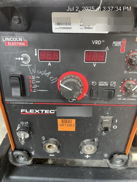 2023 LINCOLN ELECTRIC FLEXTEC 350X