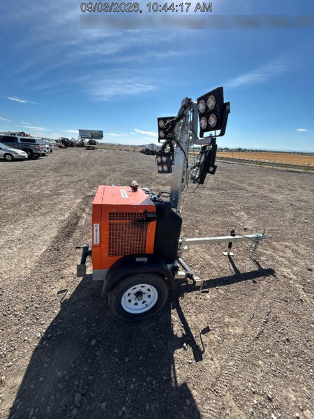 2024 Wanco WLTT-4MM4K Diesel, Deep Sea Controller, Shore Power Plug, Auto Start, (4) 350W LED Floodlights, 4kW Generator, 60 Gal Fuel Tank, 2" Ball, T3