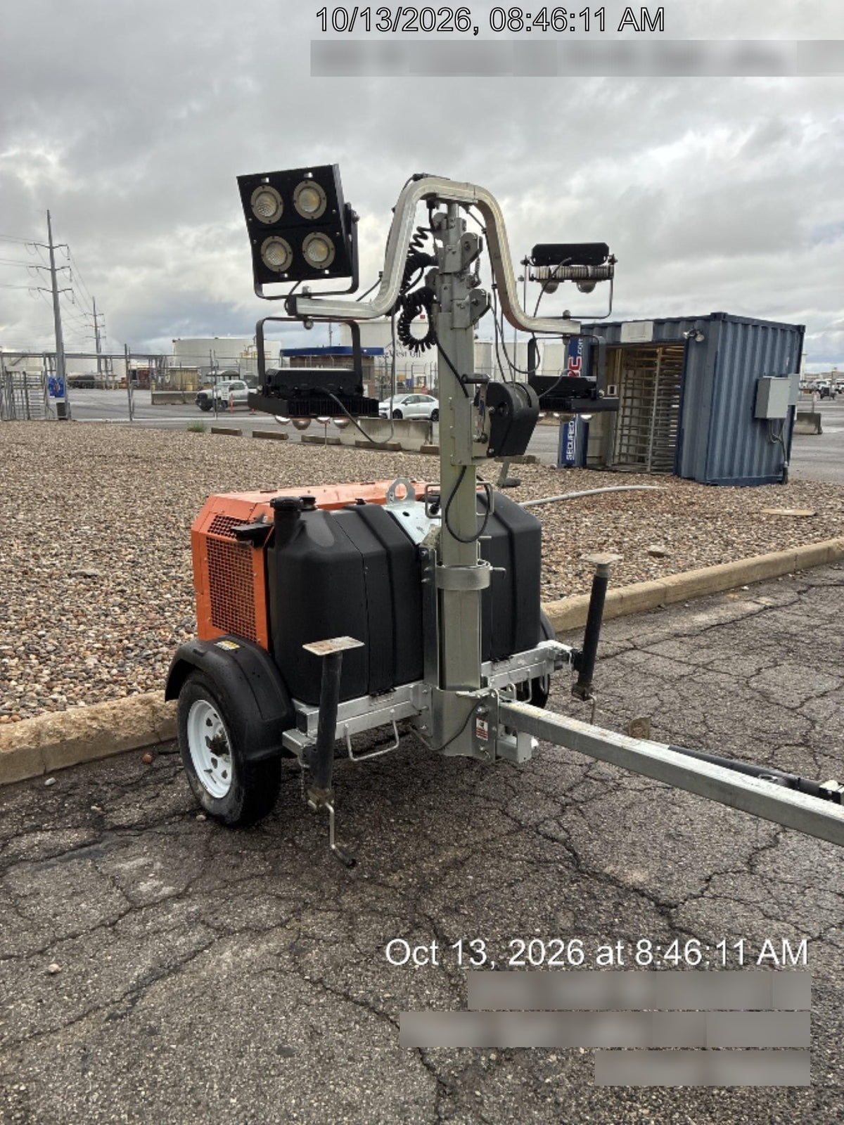 2024 Wanco WLTT-4MM4K Diesel, Deep Sea Controller, Shore Power Plug, Auto Start, (4) 350W LED Floodlights, 4kW Generator, 60 Gal Fuel Tank, 2" Ball, T3