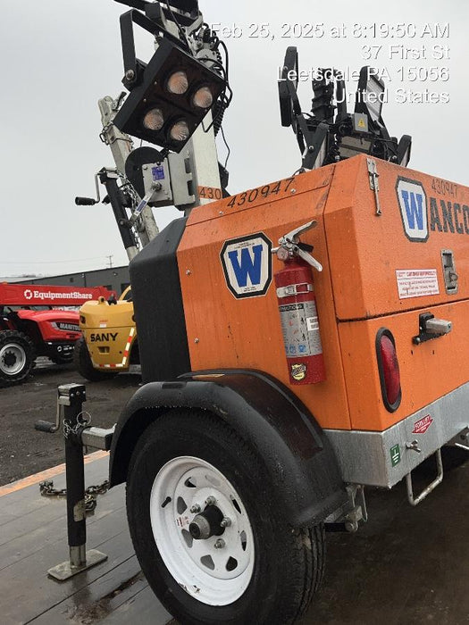 2024 Wanco WLTT-4MM4K Diesel, Deep Sea Controller, Shore Power Plug, Auto Start, (4) 350W LED Floodlights, 4kW Generator, 60 Gal Fuel Tank, 2" Ball, T3