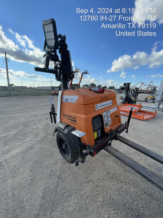 2024 Generac MLT2 Diesel, Flex Switch 120V Input, Powerzone Controller, 
(4) 320W LED Lights, 4kW Generator, 39.9 Gal Fuel Tank, 2" Ball, T3