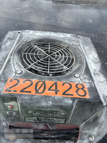 2022 PHOENIX AirMAX Radial Air Mover