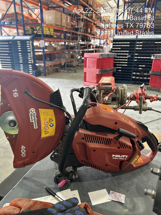 2025 HILTI DSH 900-X 16"