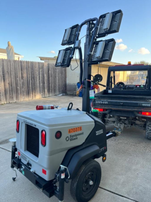 2024 Wacker Neuson LTT4 Diesel, Kohler KDW702, Deep Sea Controller, Auto Start, LED 320W, Bypass Outlet, T3