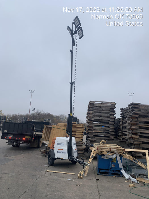 2023 Generac MLT2 Diesel, Flex Switch 120V Input, Powerzone Controller, (4) 320W LED Lights, 4kW Generator, 39.9 Gal Fuel Tank, 2" Ball, T3