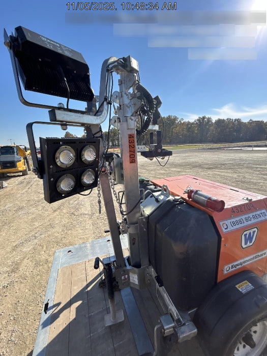 2024 Wanco WLTT-4MM4K Diesel, Deep Sea Controller, Shore Power Plug, Auto Start, (4) 350W LED Floodlights, 4kW Generator, 60 Gal Fuel Tank, 2" Ball, T3