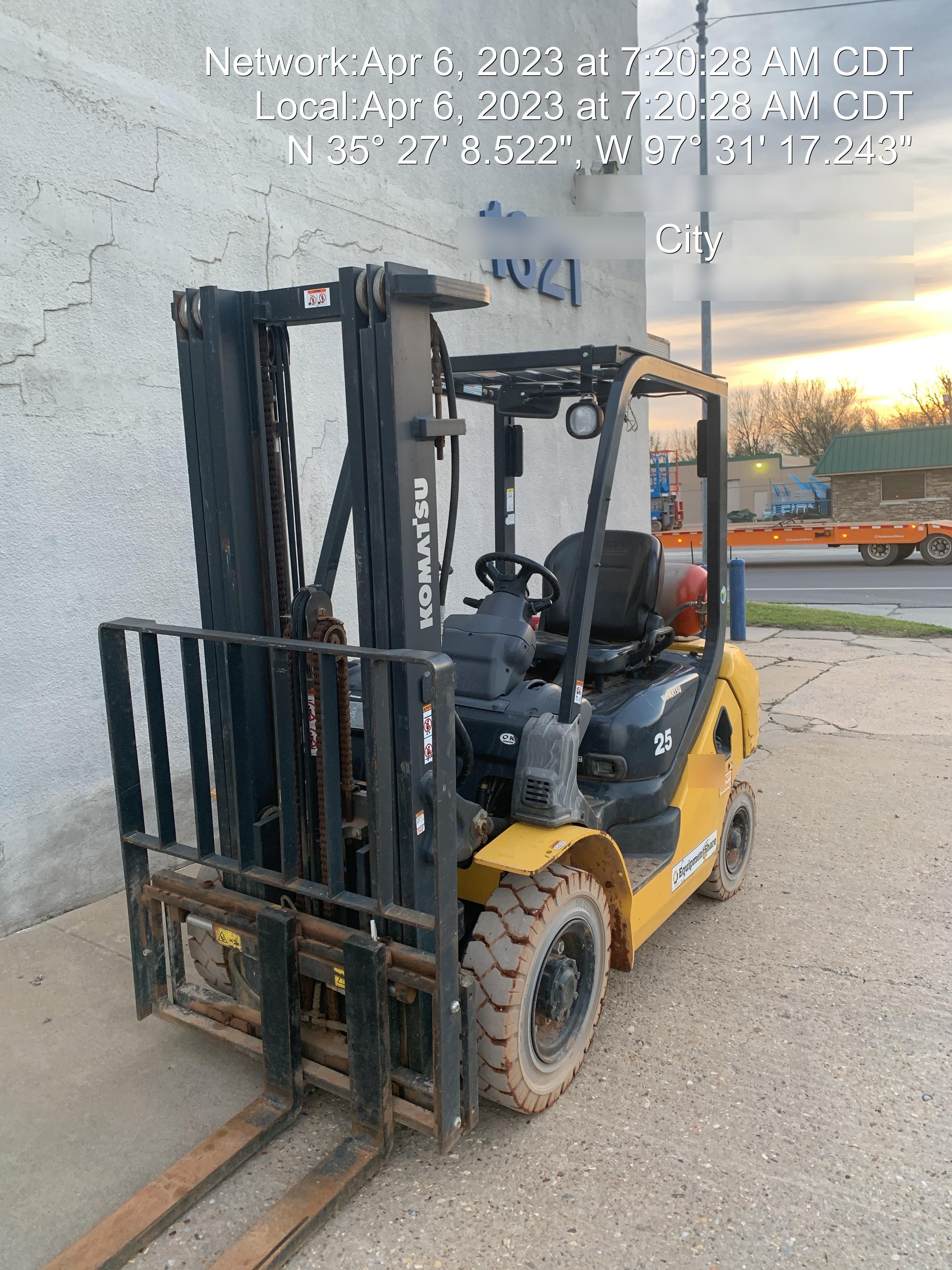2019 KOMATSU FG25T-16