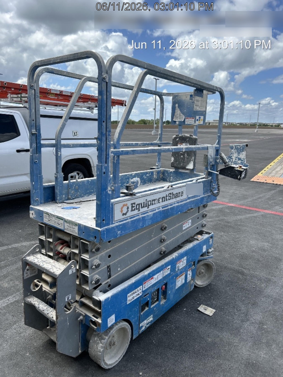 2019 Genie GS-1930 Fixed rails with chain Entry