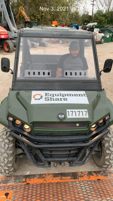 2021 Yanmar YU1000 Canopy, Steel Wheel, Poly WindShield, Beacon, Backup Alarm