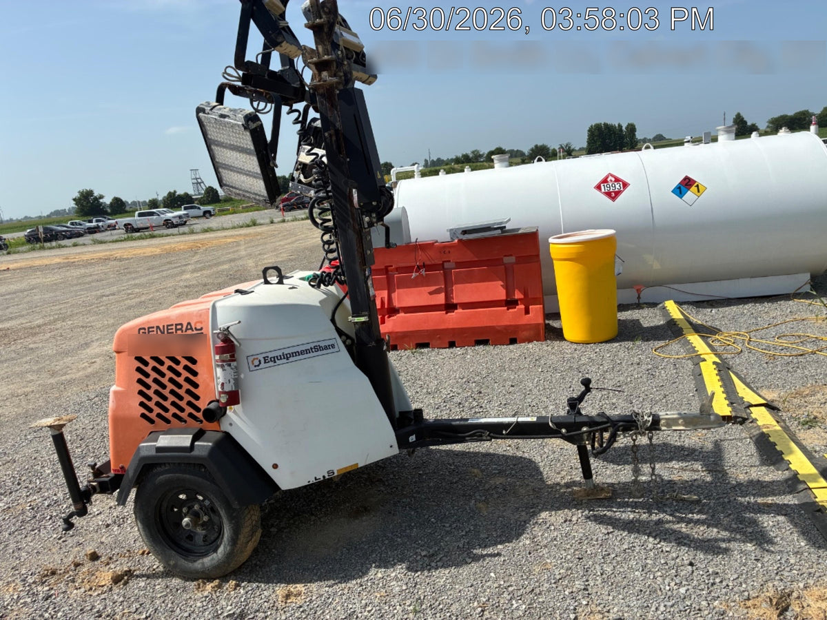 2023 Generac MLT2 Diesel, Flex Switch 120V Input, Powerzone Controller, 
(4) 320W LED Lights, 4kW Generator, 39.9 Gal Fuel Tank, 2" Ball, T3