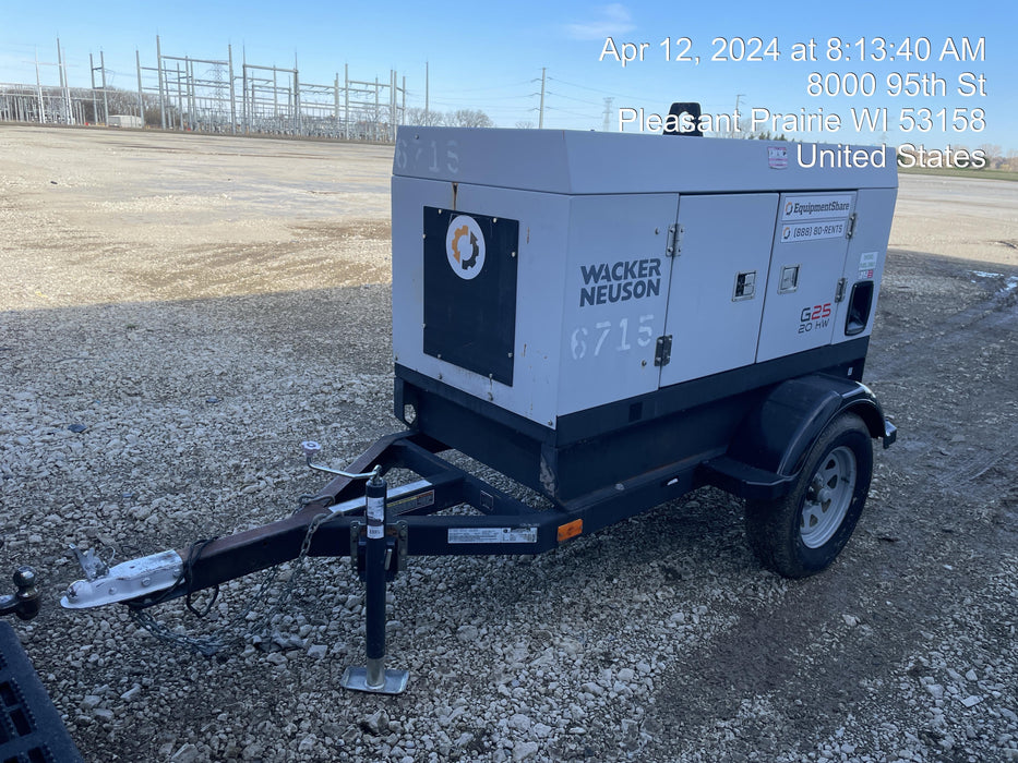 2017 WACKER NEUSON G25