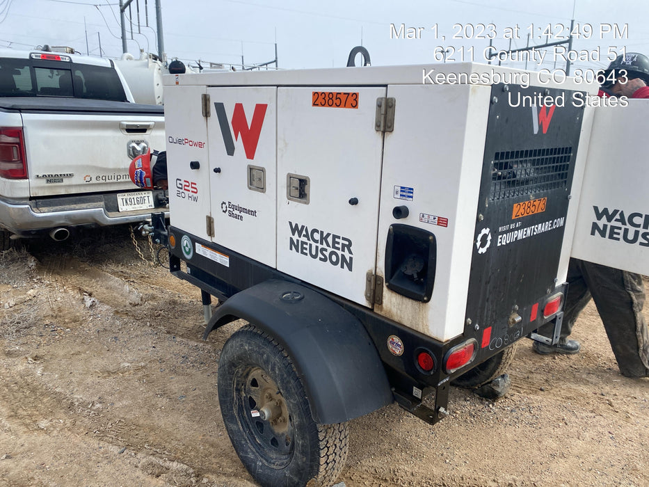 2022 WACKER NEUSON G25